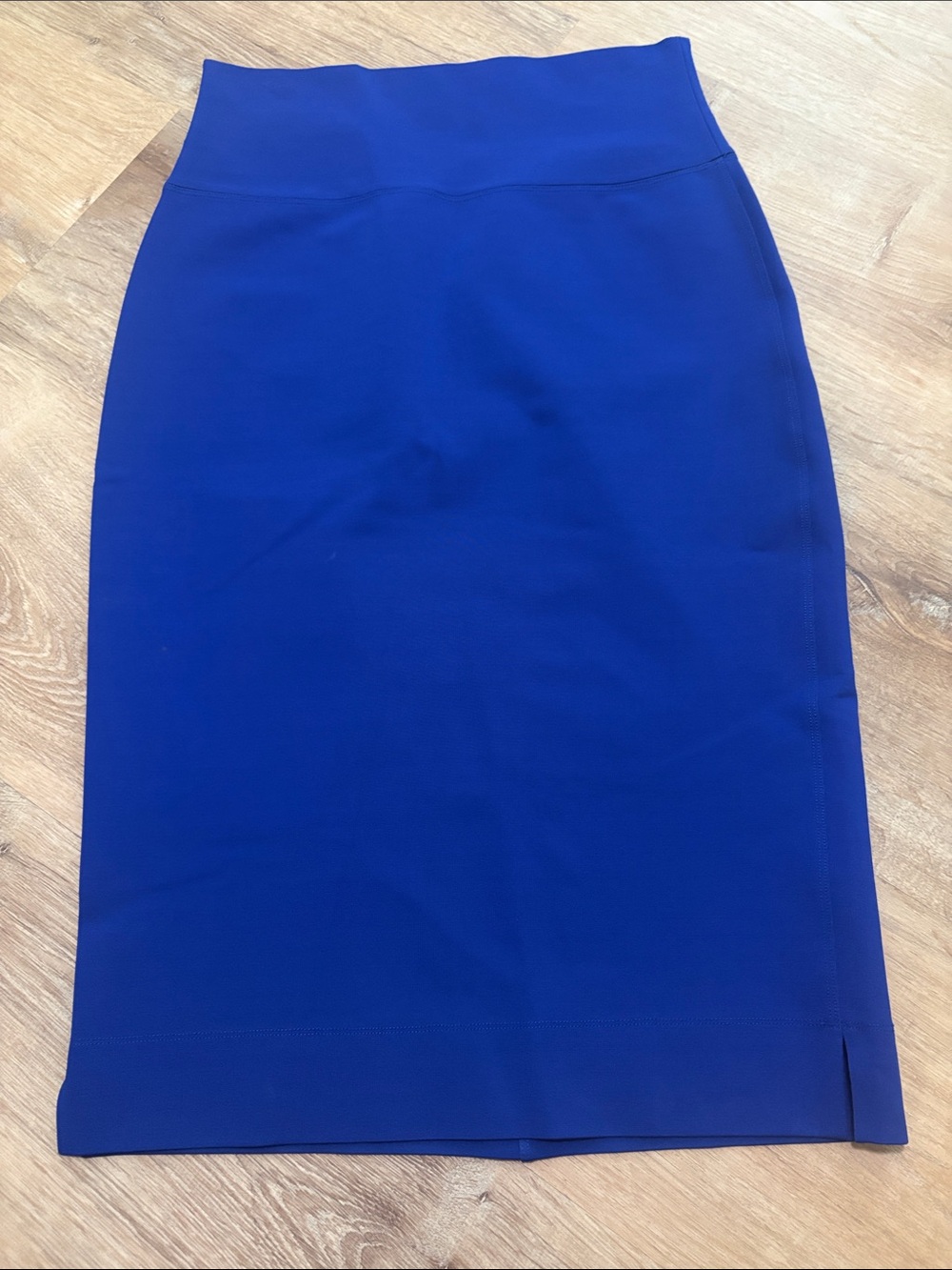 Lida Baday Luxury Royal
blue Stretch Classic Pencil Skirt Small Canada